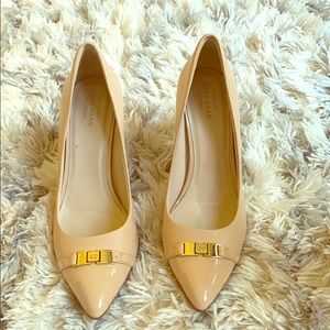 Cole Haan Dierdre Pump Nude Leather